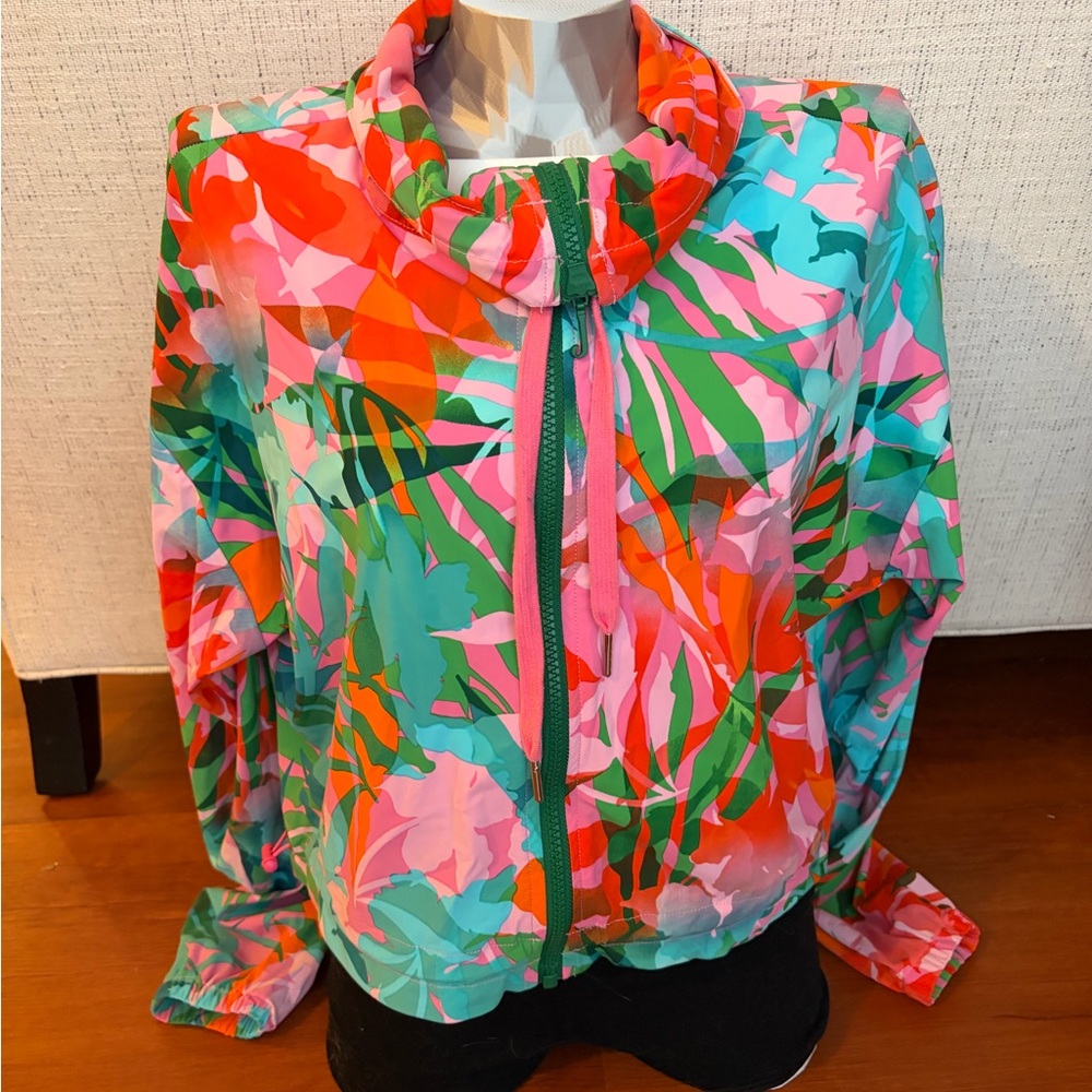 Juicy Couture Pink and Red Floral Jacket
